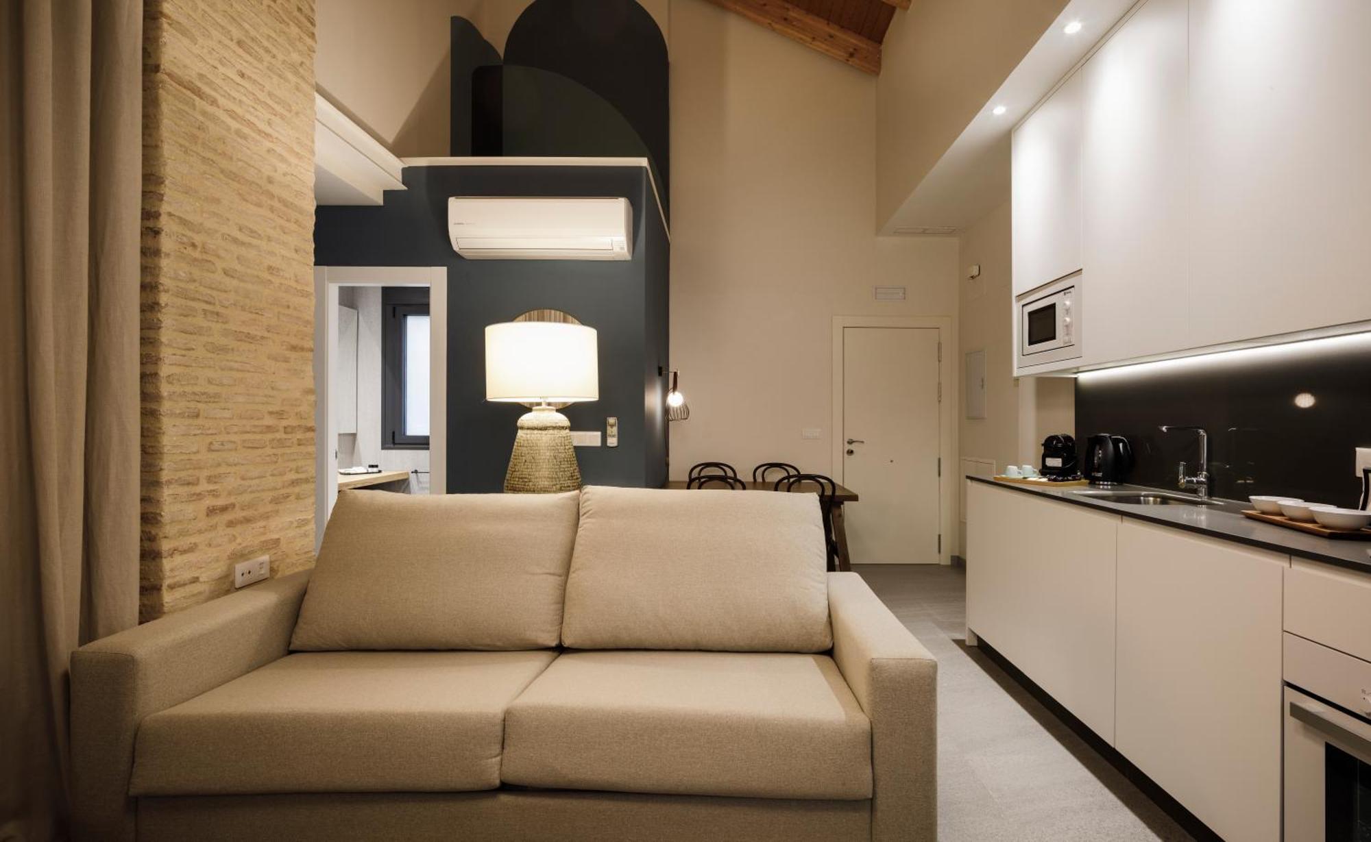 Terra Triana Apartments เซบีญา ภายนอก รูปภาพ