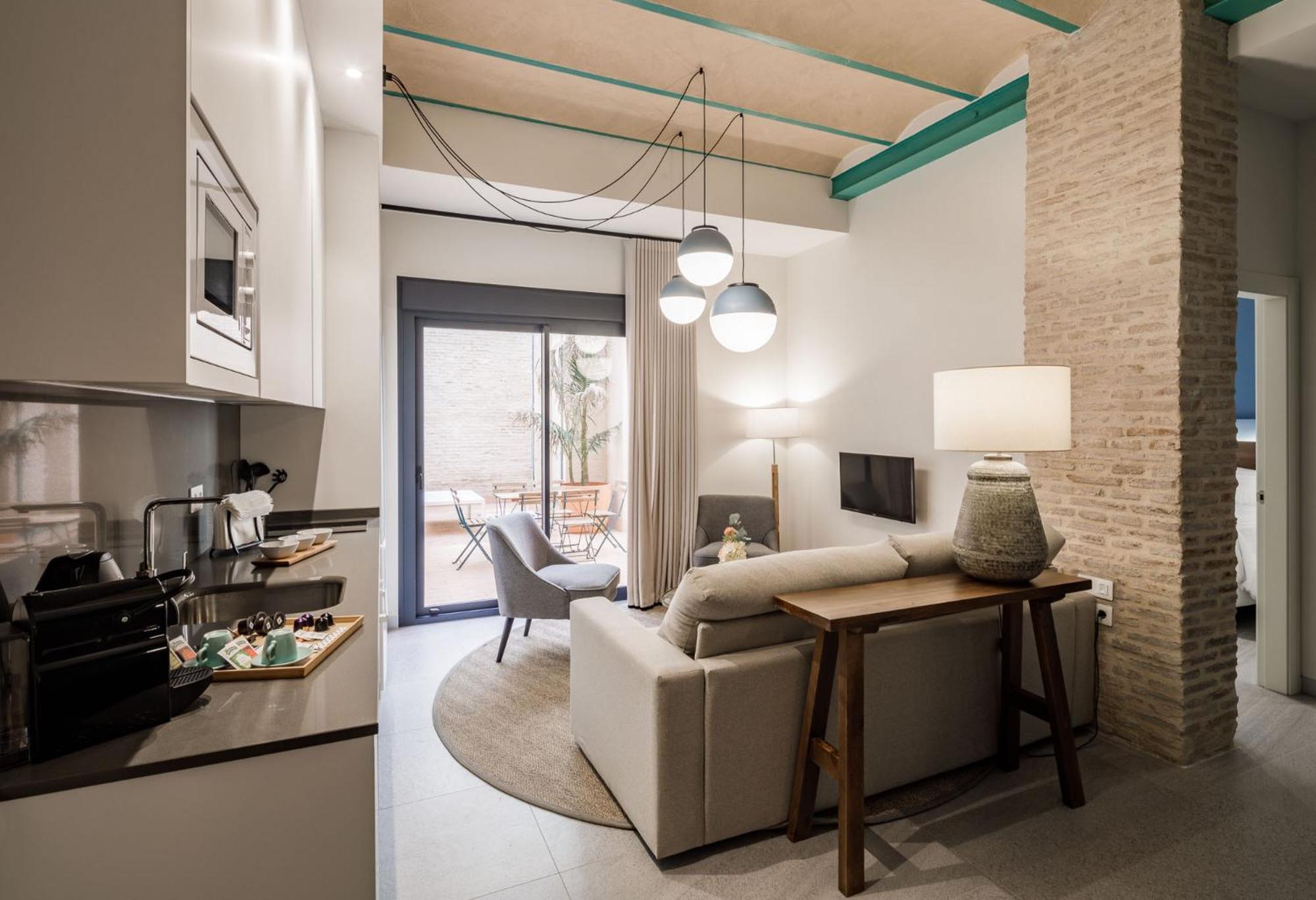 Terra Triana Apartments เซบีญา ภายนอก รูปภาพ